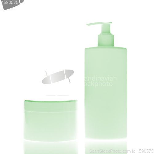 Image of cosmetic bottles