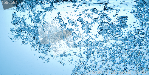 Image of bubbles in water