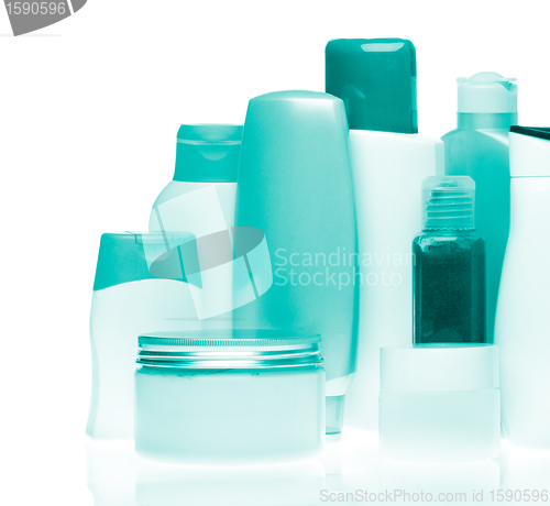 Image of cosmetic bottles