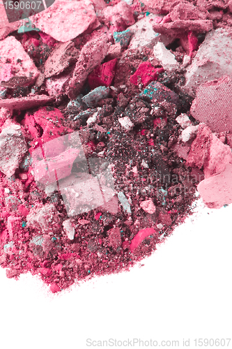 Image of crushed eyeshadows