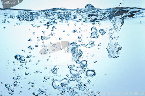 Image of bubbles in water
