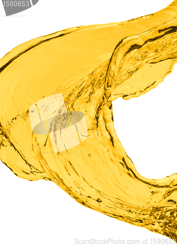 Image of orange splash