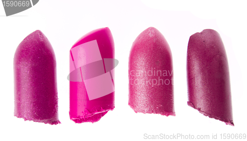 Image of scraps of lipstick