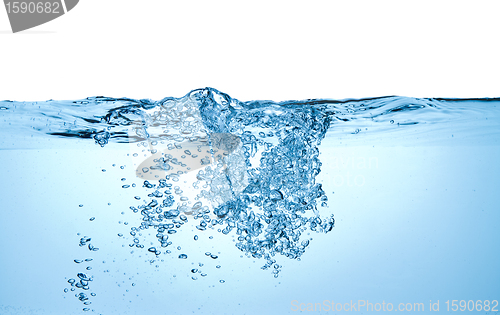 Image of bubbles in water