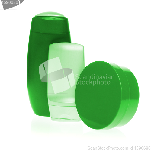 Image of cosmetic bottles