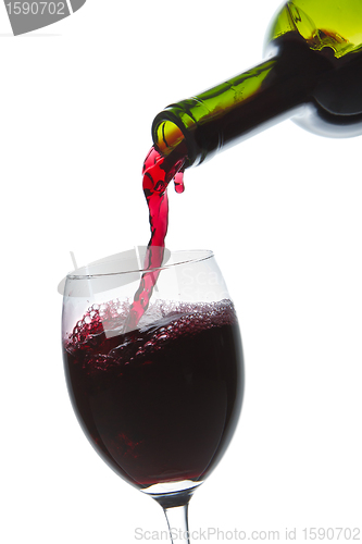 Image of red wine glass