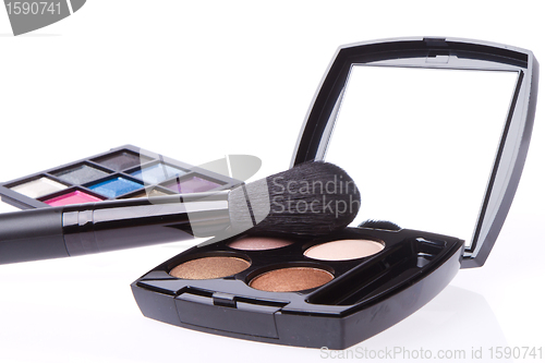 Image of compact eyeshadows