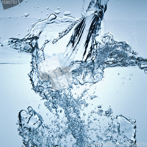 Image of bubbles in water