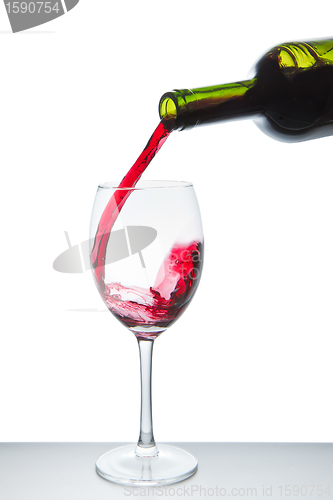 Image of red wine glass