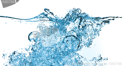 Image of bubbles in water