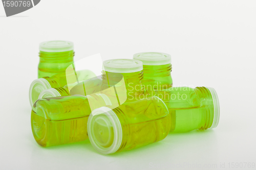 Image of cosmetic glass containers