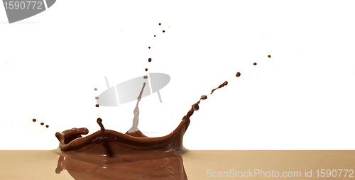 Image of chocolate splash