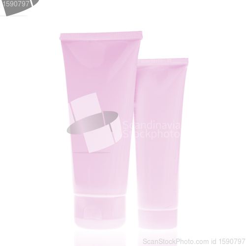 Image of cosmetic bottles
