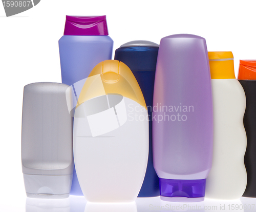 Image of cosmetic bottles