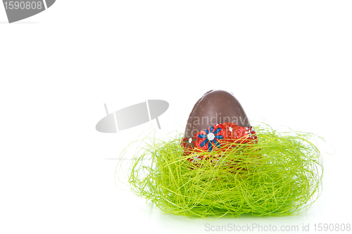 Image of chocolate easter egg