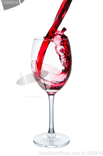 Image of red wine glass