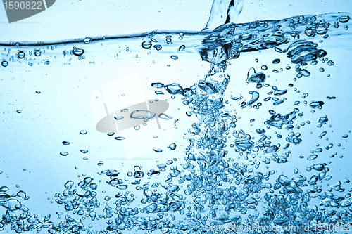 Image of bubbles in water