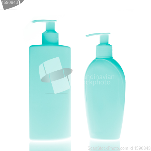 Image of cosmetic bottles