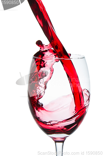 Image of red wine glass