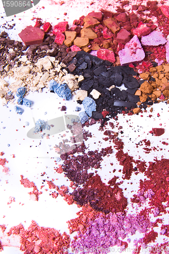 Image of crushed eyeshadow