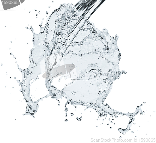 Image of water splash