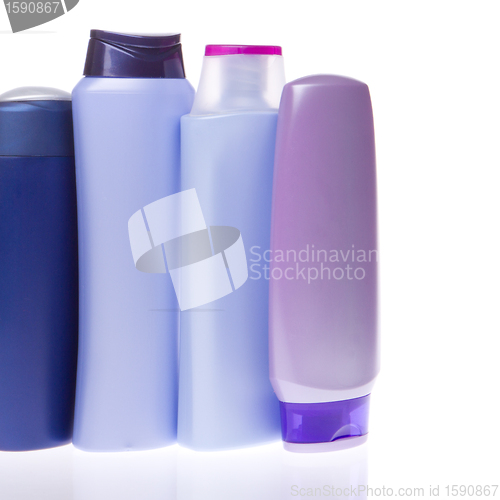 Image of cosmetic bottles