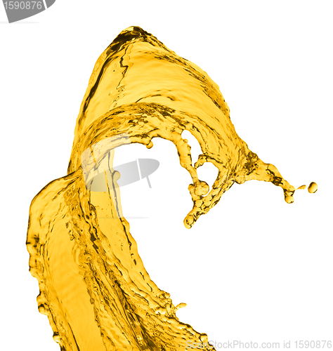 Image of orange splash