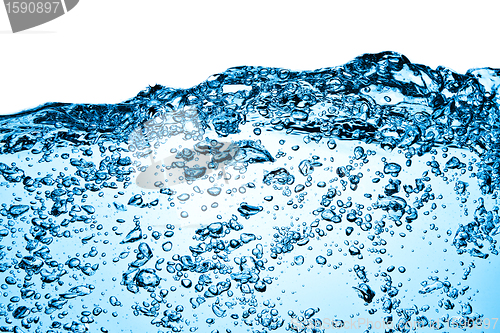 Image of bubbles in water