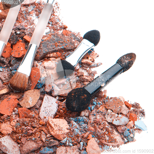 Image of crushed eyeshadows