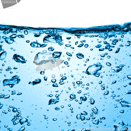 Image of bubbles in water