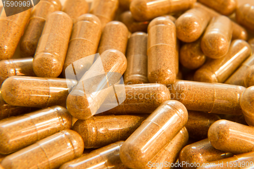 Image of medical capsules