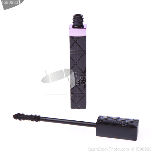 Image of black mascara isolated