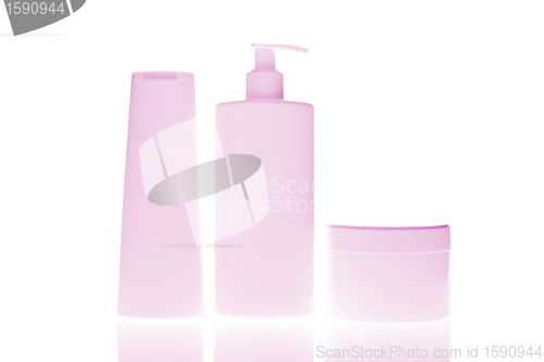 Image of cosmetic bottles