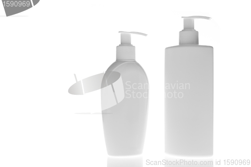 Image of cosmetic bottles