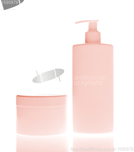 Image of cosmetic bottles