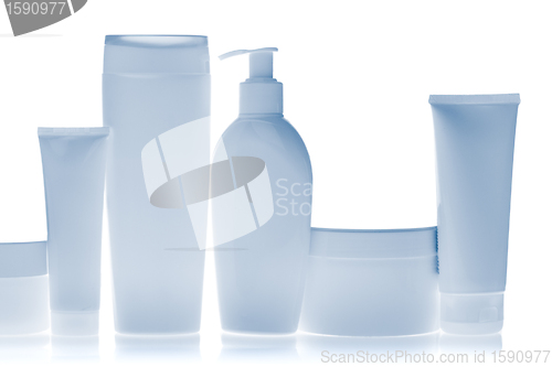 Image of cosmetic bottles