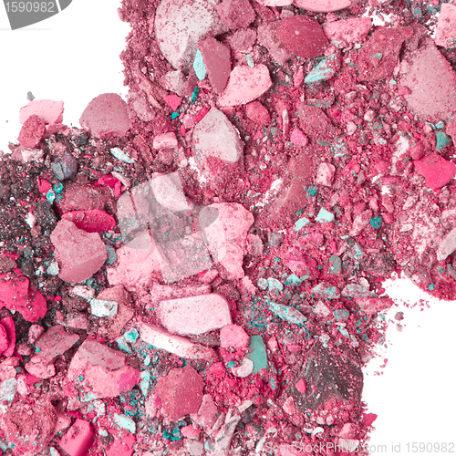 Image of crushed eyeshadows