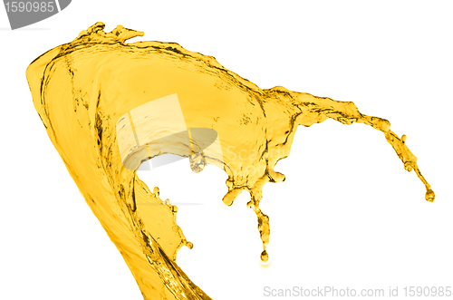 Image of orange splash