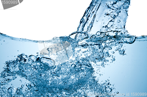 Image of bubbles in water