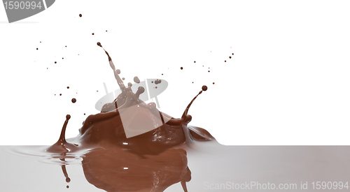 Image of chocolate splash