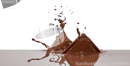 Image of chocolate splash