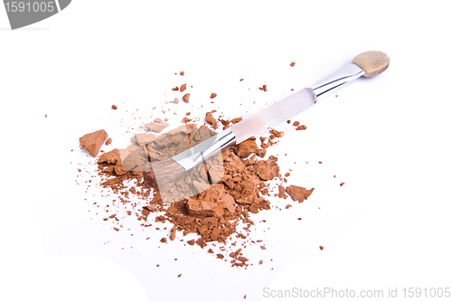 Image of crushed eyeshadow