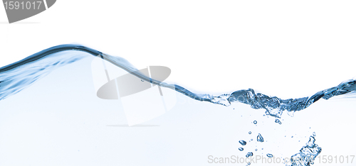 Image of water splashing