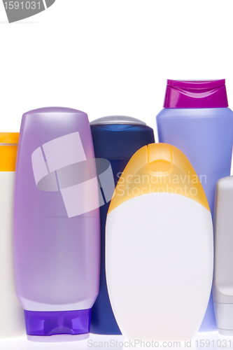 Image of cosmetic bottles