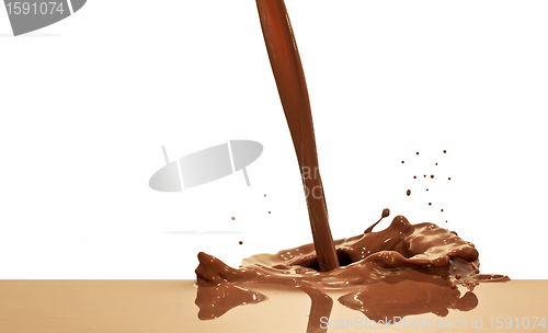 Image of chocolate splash