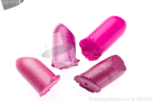 Image of scraps of lipstick