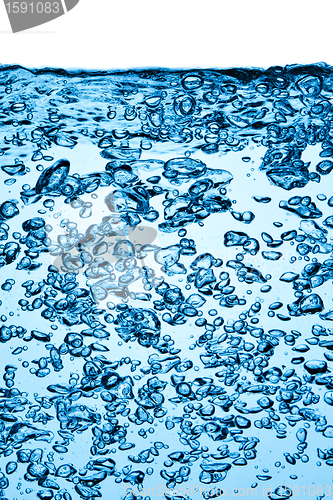 Image of bubbles in water