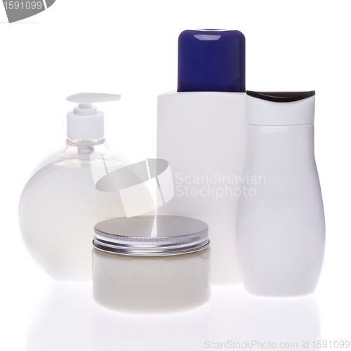 Image of cosmetic bottles
