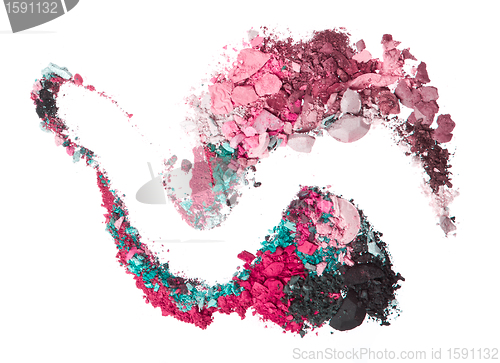 Image of crushed eyeshadows