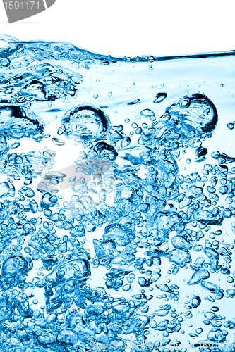 Image of bubbles in water